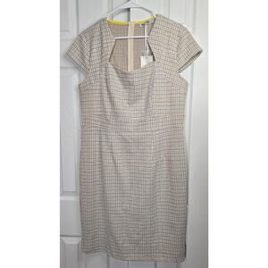 Grace Karin Women's Vintage Tweed Defined Waist Dress- Size XL